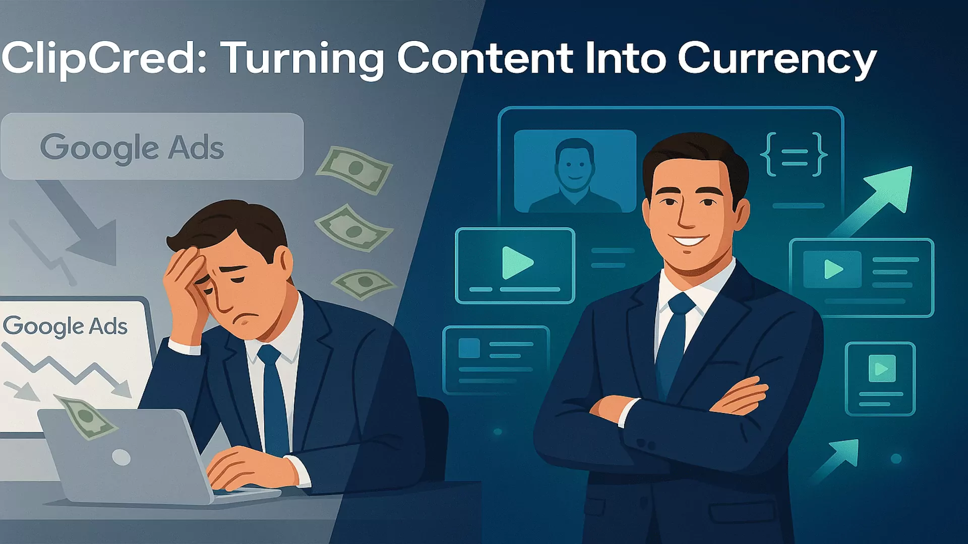 Attorney growing business with ClipCred authority marketing system instead of wasting money on ads.