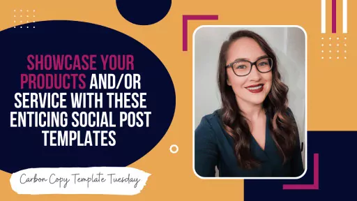Showcase Your Products and/or Service with these Enticing Social Post Templates