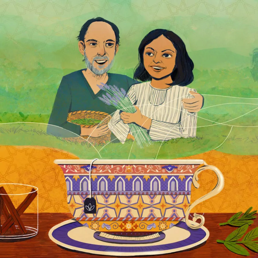 Numi Organic Tea: Reem Hassani and Ahmed Rahim