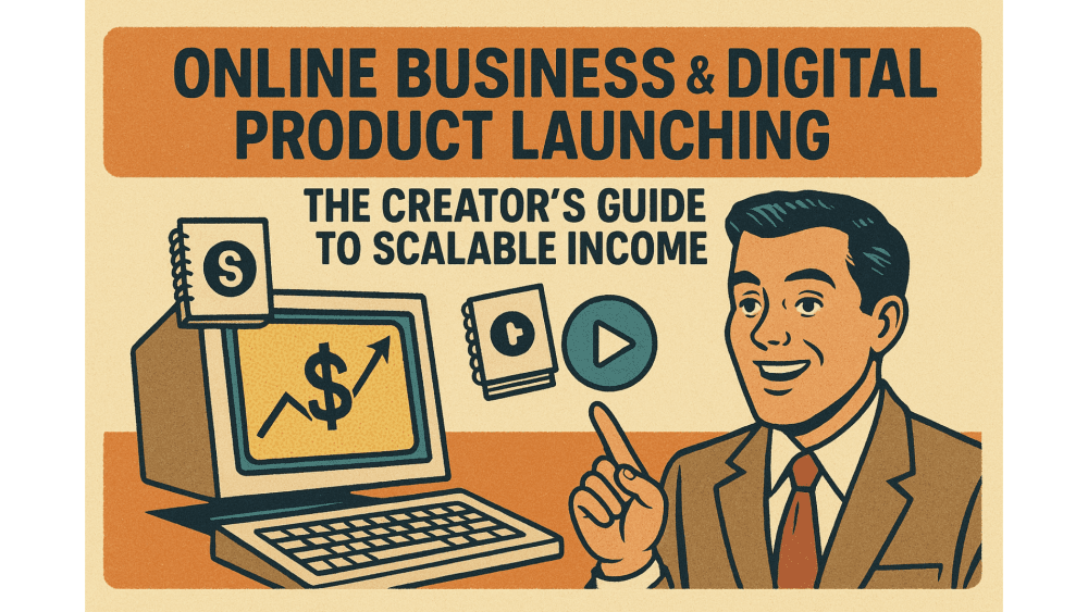 Online Business & Digital Product Launching: The Creator’s Guide to Scalable Income