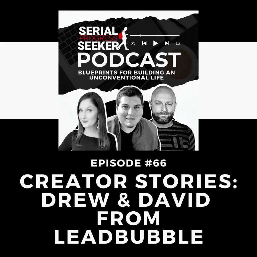 #066: Creator Stories with Drew Griffin & David Calafiore of Lead Bubble