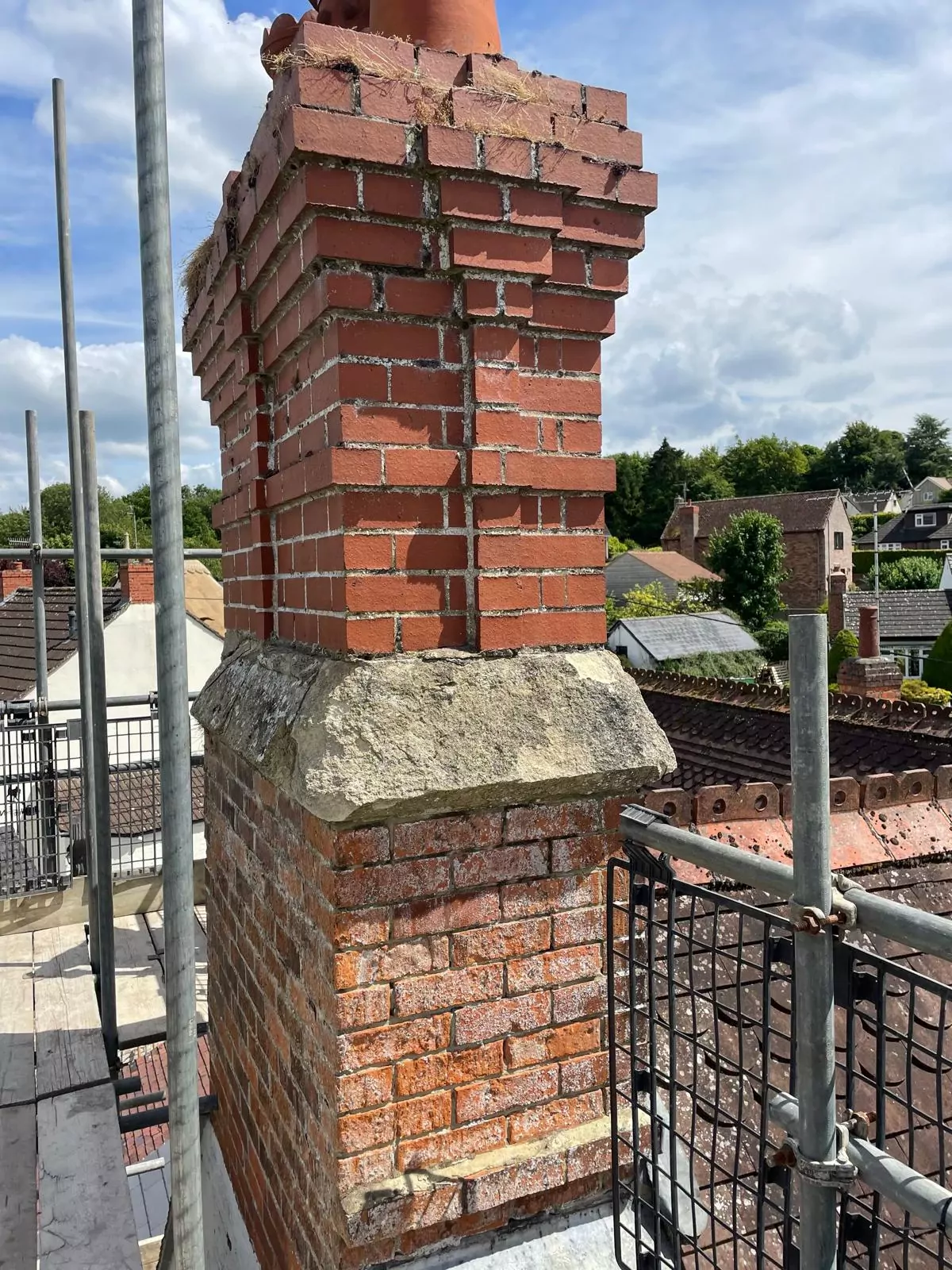 Swindon Roofer Old Chimney